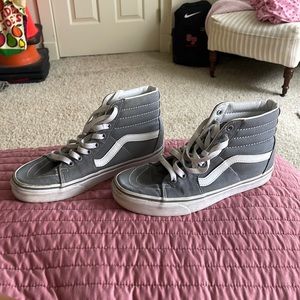 High top grey vans